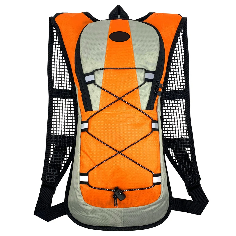 Worthfind Holographic Running Cycling Hydration 5L Pack Gym Backpack Fashion Camping Water Bladder Camel Hiking Bag