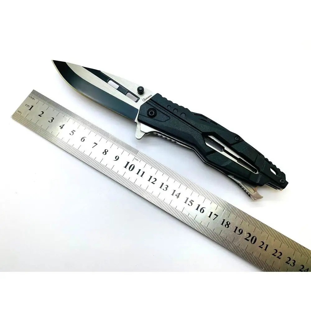 stainless steel material type utility outdoor camping survival folding pocket knives hunting knife blade blanks