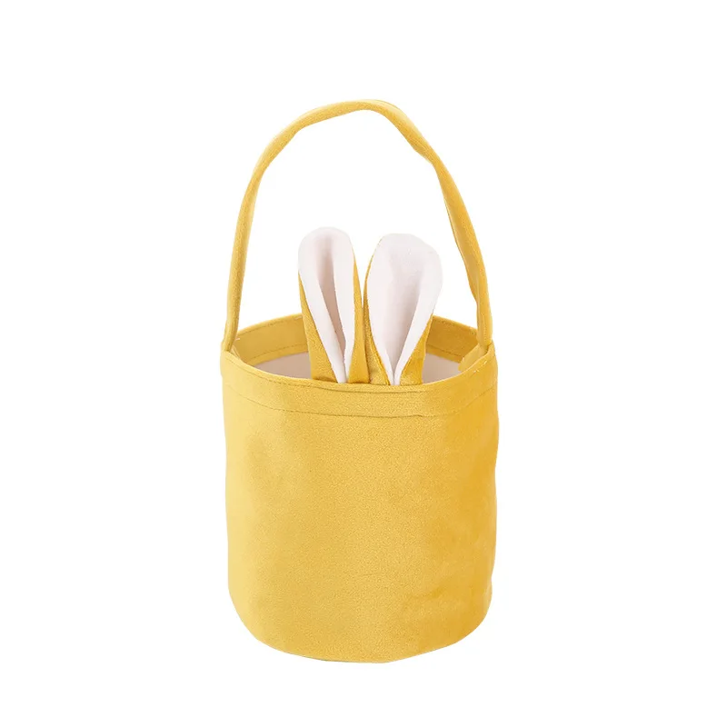 Easter Rabbit Portable Eggs Kids Gift Candy Buckets Party Decorations Mini Easter Basket