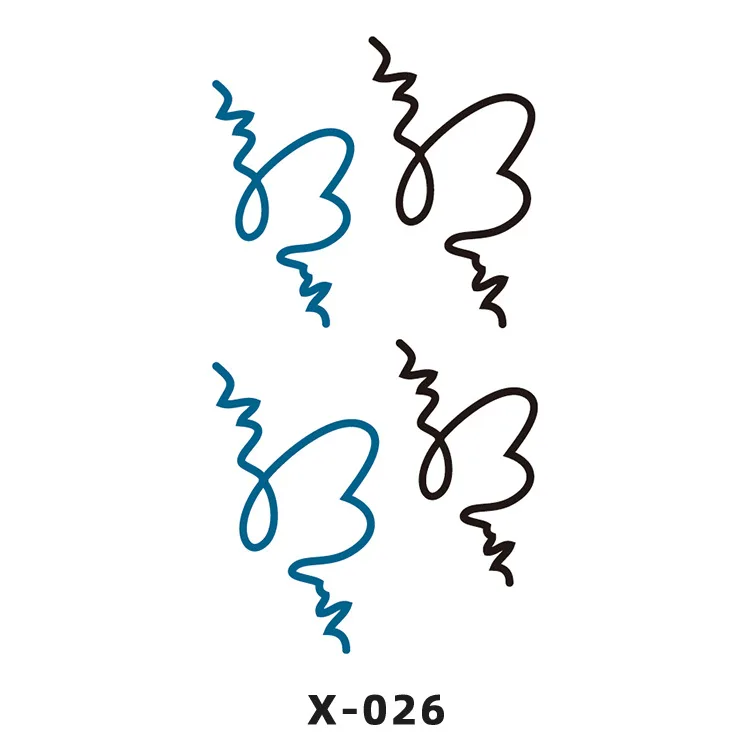 Hot Sale Temporary Tattoo for Men Women Waterproof Arm Body Leg Tattoos Tatuajes Temporales Cool Decals