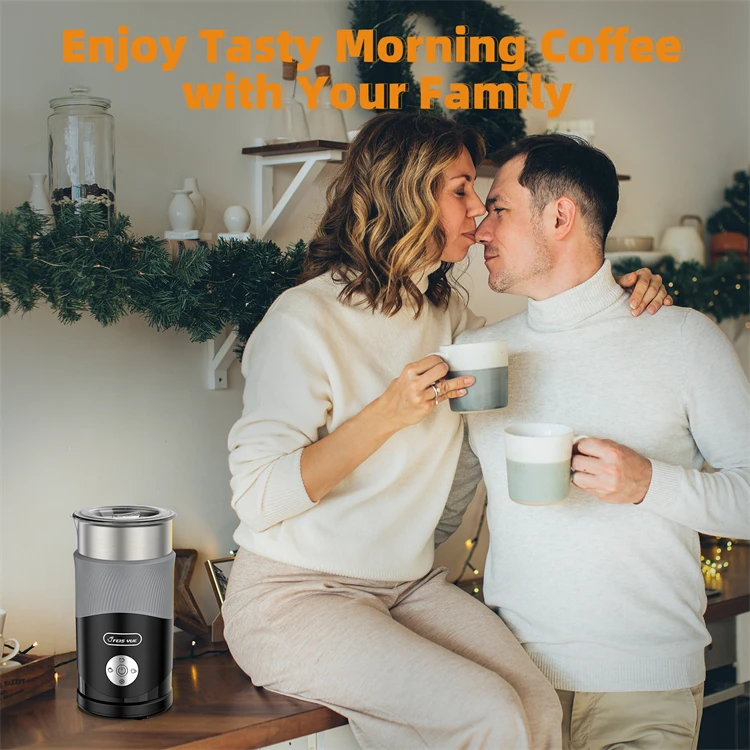 Manufacturers Direct Sales Own Brand electric milk frother Low MOQ milk frother automatic Mechanics