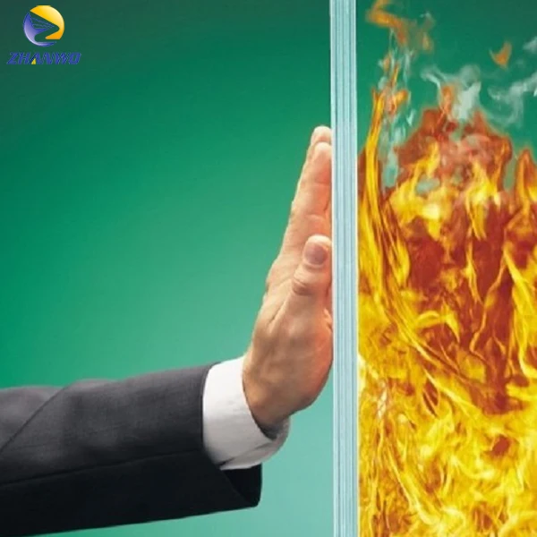 High Transparency Explosion-proof Clear Wired Fireproof Glass