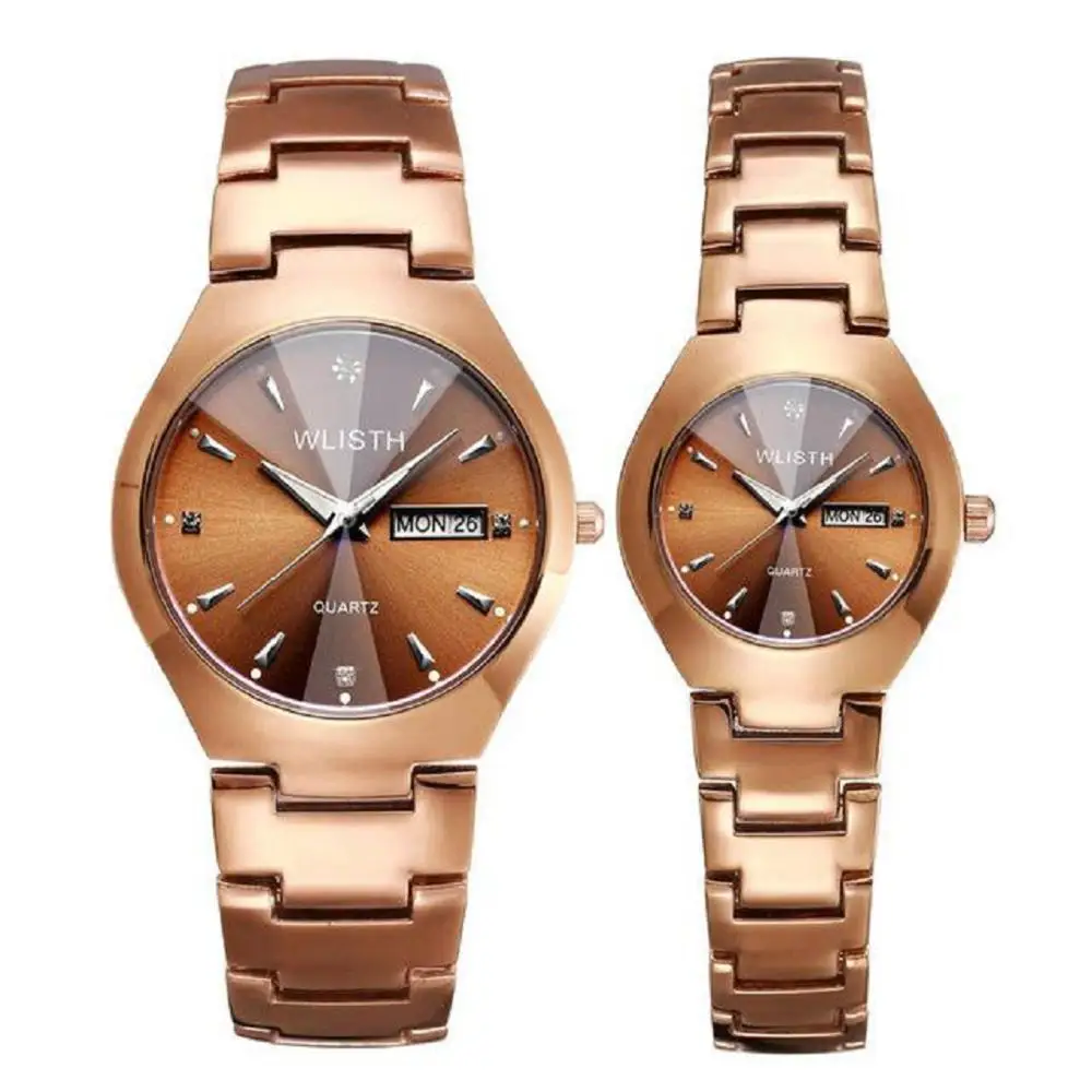 4356 г., знаменитый бренд, светящиеся ночью, лидер продаж от производителя, кварцевые часы для пар, деловые часы из сплава, наручные часы для влюбленных