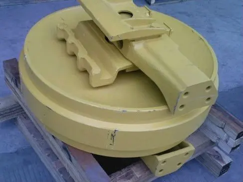 D155A-3,D155-5, D155-6 Dozer idler wheel roller guide with high guarantee