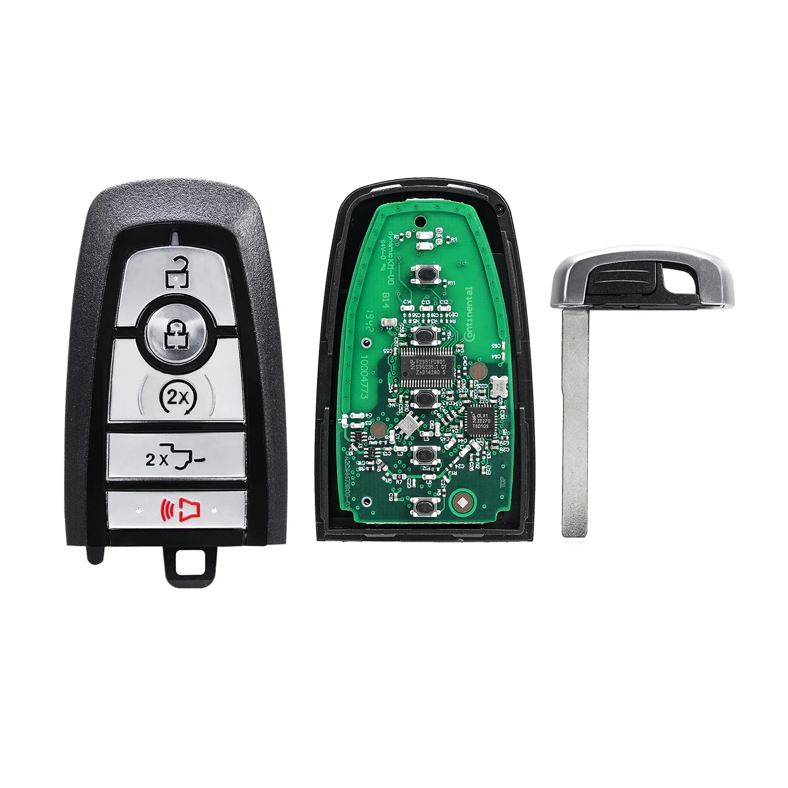 Wholesale OEM 5 Buttons Car Key Fob Remote For 2020 2021 2022 Ford F-150 Raptor F-250 F-350 F-450 902 MHz FCC ID:M3N-A2C93142600