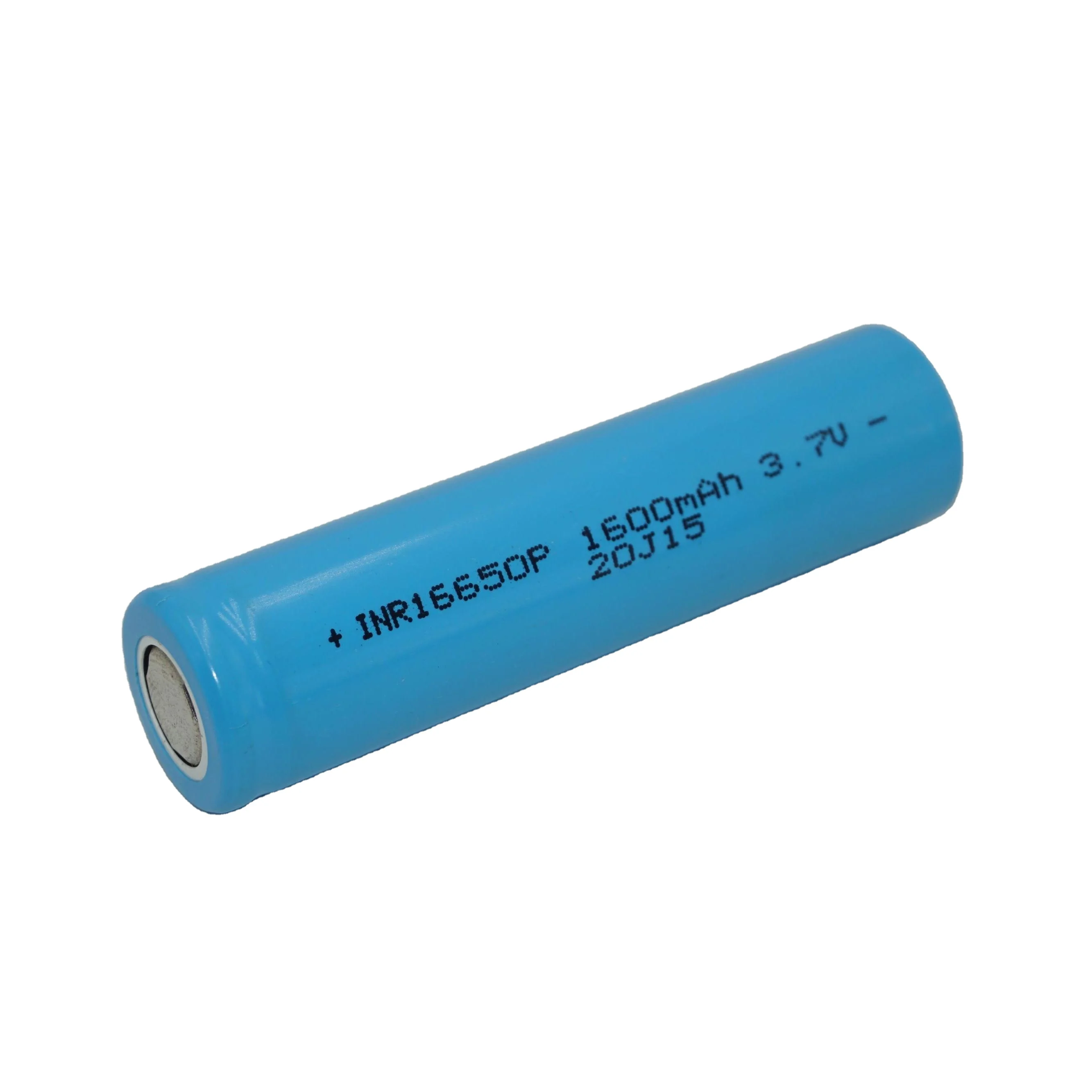 flat top Cylindrical lithium ion rechargeable  16650 3.7v 1650mah li-ion battery