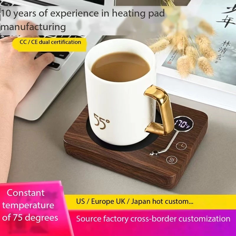 Office coffee cup heater can automatically turn off 3 temperature Settings Smart cup heater Constant temperature Thermos coaster