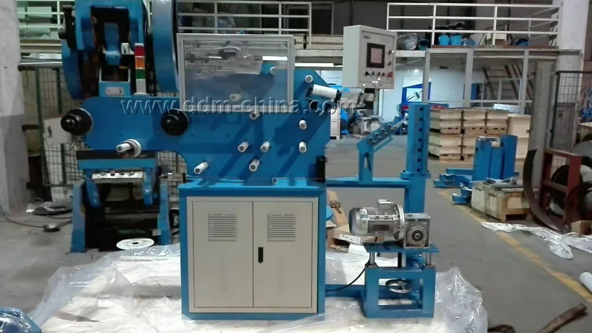 HVAC Flexible Aluminum and PVC PE Ventilation Duct Forming Machine from  DDM