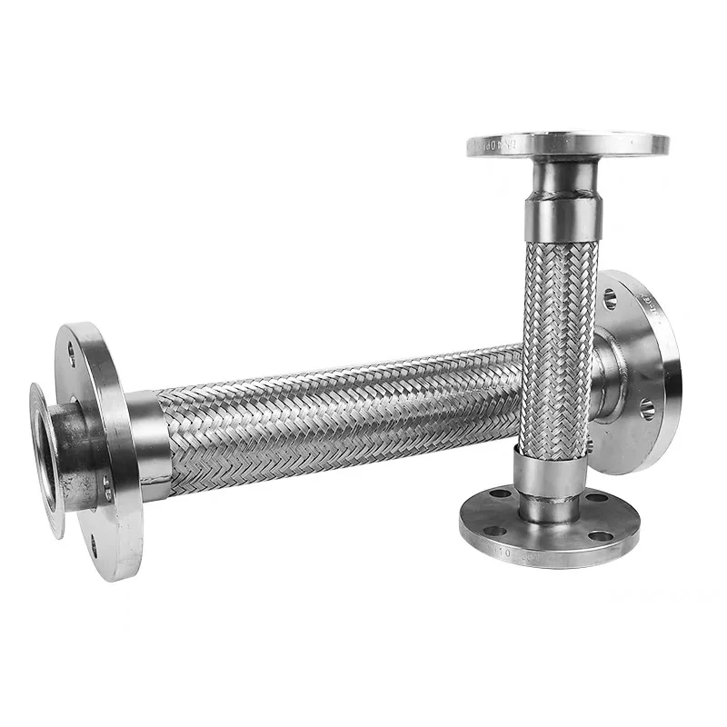 Jiufu Flexible Stainless Steel Bellow Hose metal braided hose connections flexible joint floating flanged hose connections