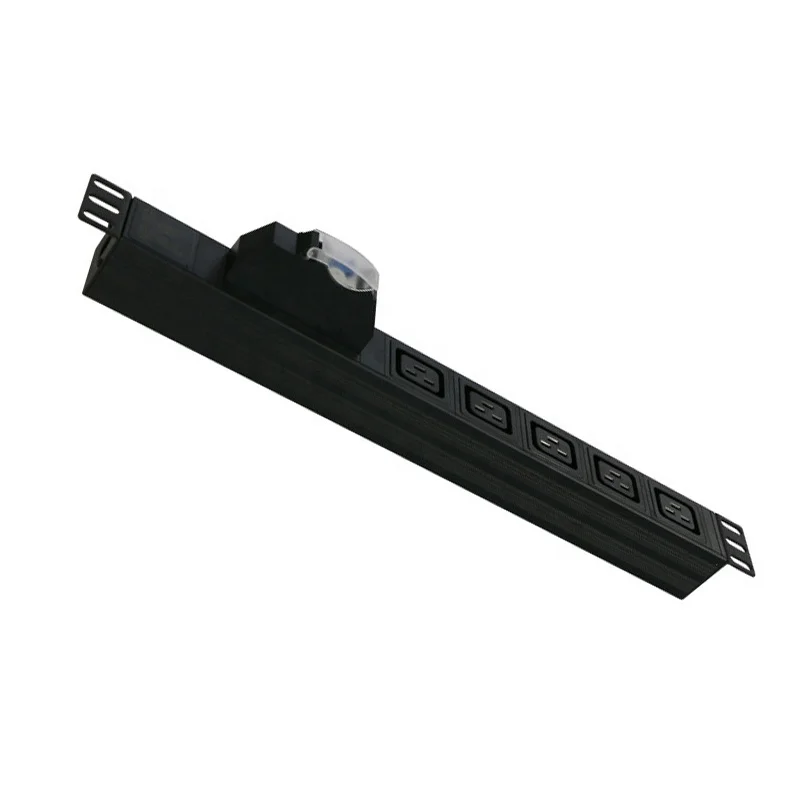  19 дюймов IEC C19 разъем PDU с автоматическим выключателем
