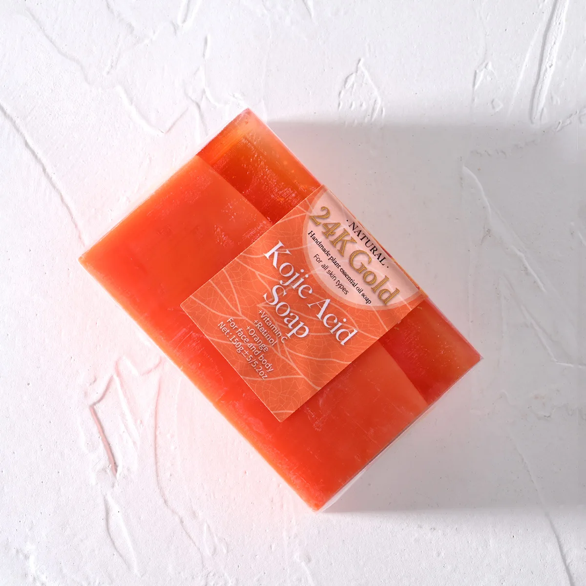 Vitamin C Orange Essence Skin Whitening Soap150g Skin Brightening Gentle Knee Knuckle Elbow Face Body Dark Spot Remover Soap Bar
