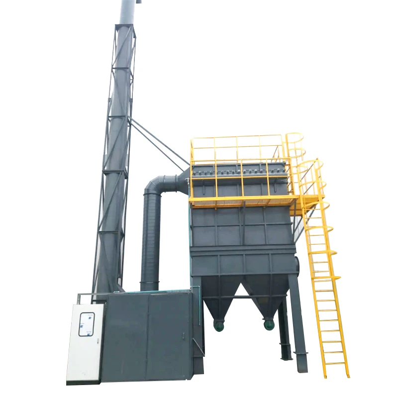 Wood Crusher Machine Dust Extractor Fan Bag House Filter Collector