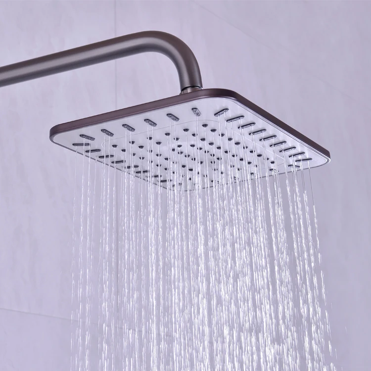 AIM Booster Aurora Silver 4 Functions Ceiling Concealed Shower Head Overhead