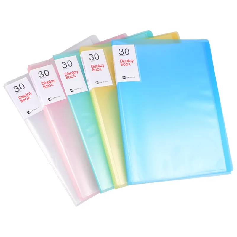 Good Quality Hard Cover PP Plastic Expanding File Folder , A4 PP Office File Folder
