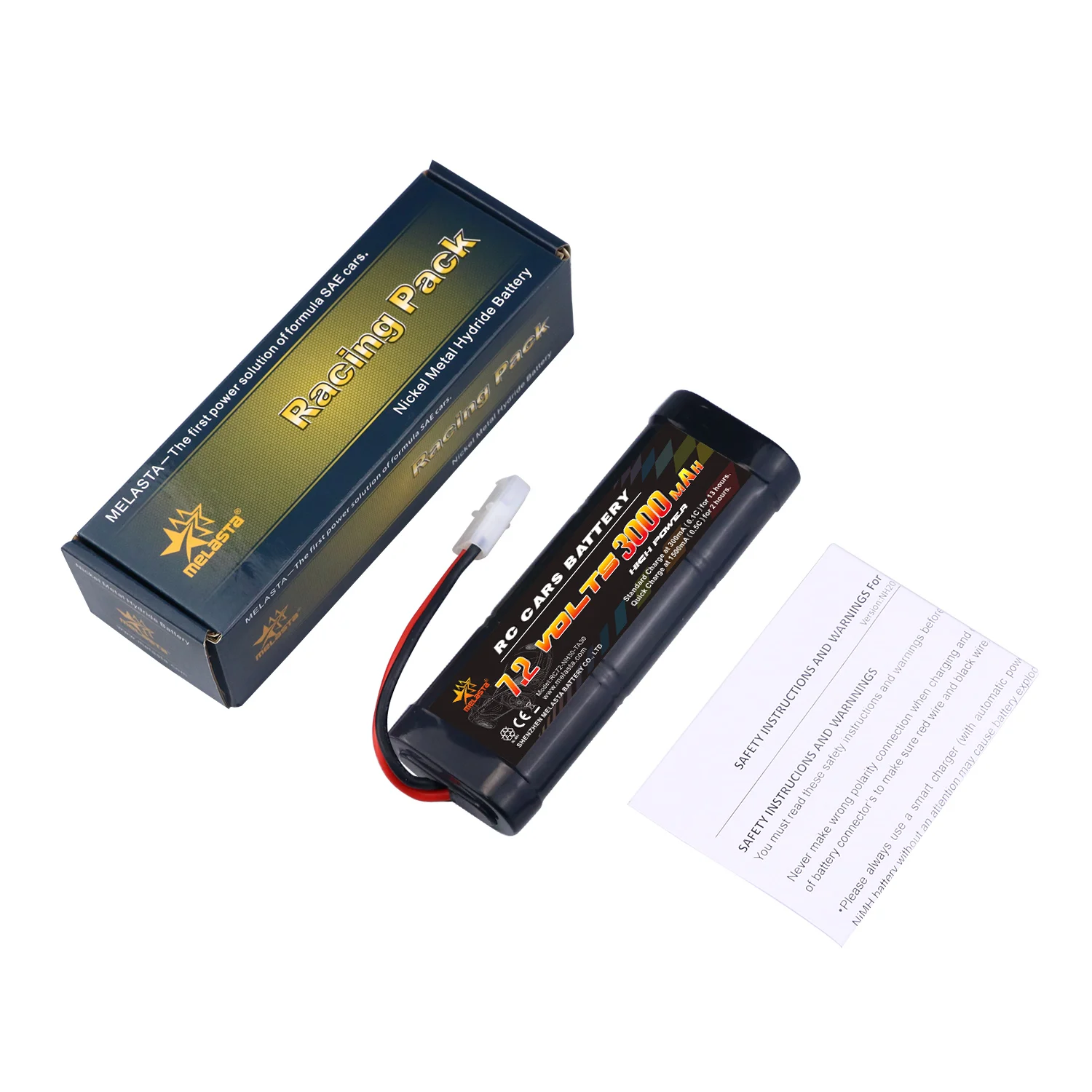 Melasta High Power 6s 7.2v 3000mah Toy Nimh Battery Rc Battery With Tamiya Discharge Connector For Rc Racing Cars Trucks