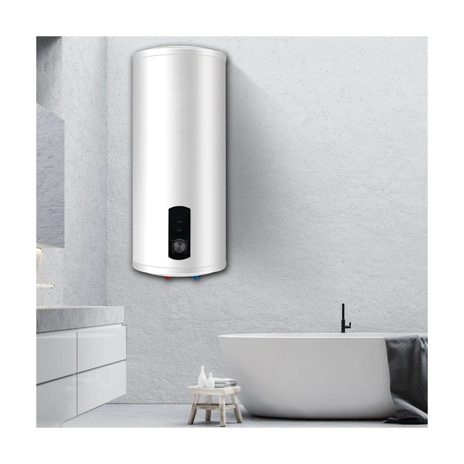 High Quality New Design Reasonable Price With 30L 50L 80L 100L Enamel Tank Storage Electric Water Heater with CE RoHS CB