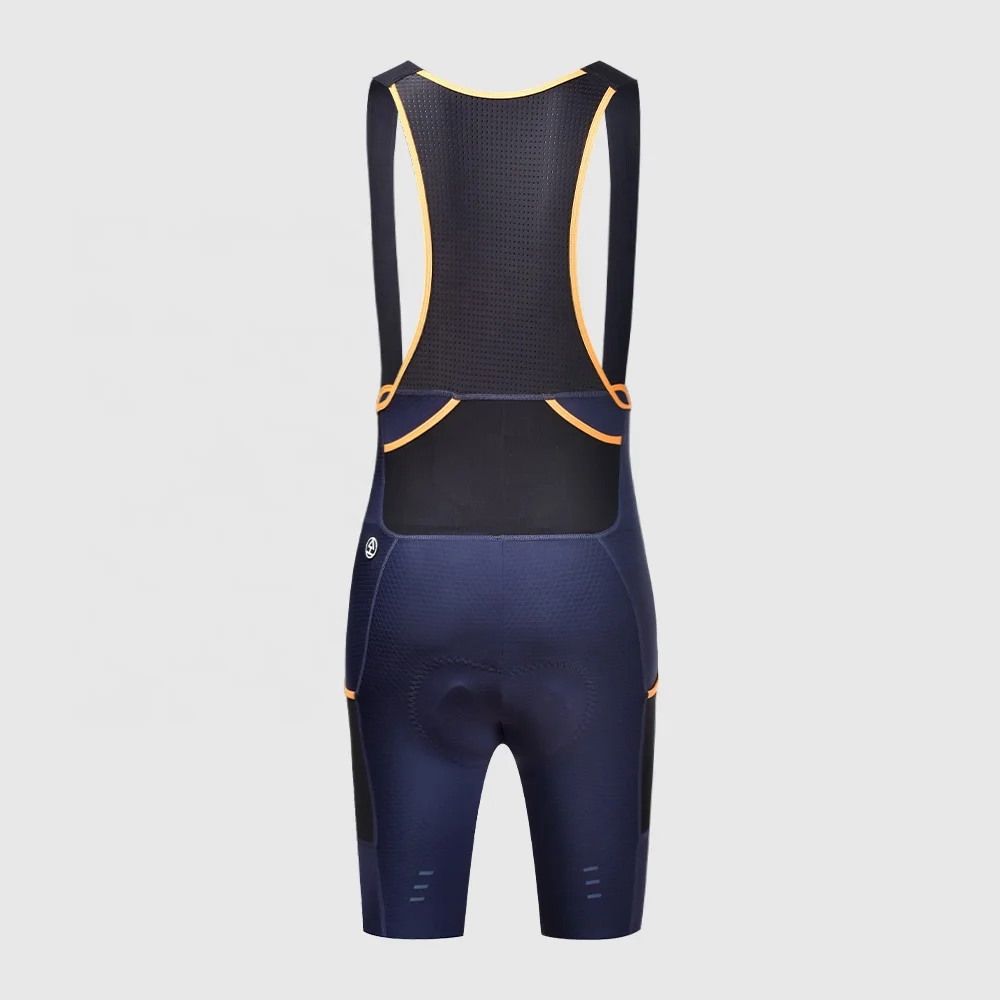 Tarstone 2024 Hot Fashion Retro Cycling Bib Shorts Unisex Cushion Padded Pro Cycling Bibs With Side Pockets