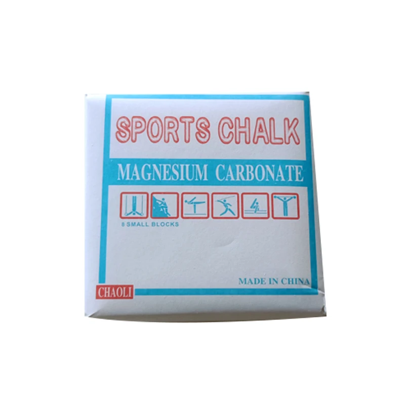 professional grade Chalk block for Weightlifting Cross Fitness Gymnastics Rock Climbing Magnesium Carbonate 1lb (8 Blocks)
