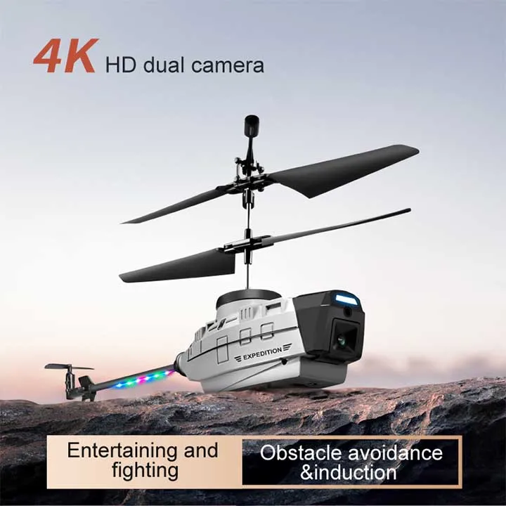 Геликоптер 4K Двойная камера с оптической 6-осевой rc самолет широким углом обзора RC камерой Лидер продаж