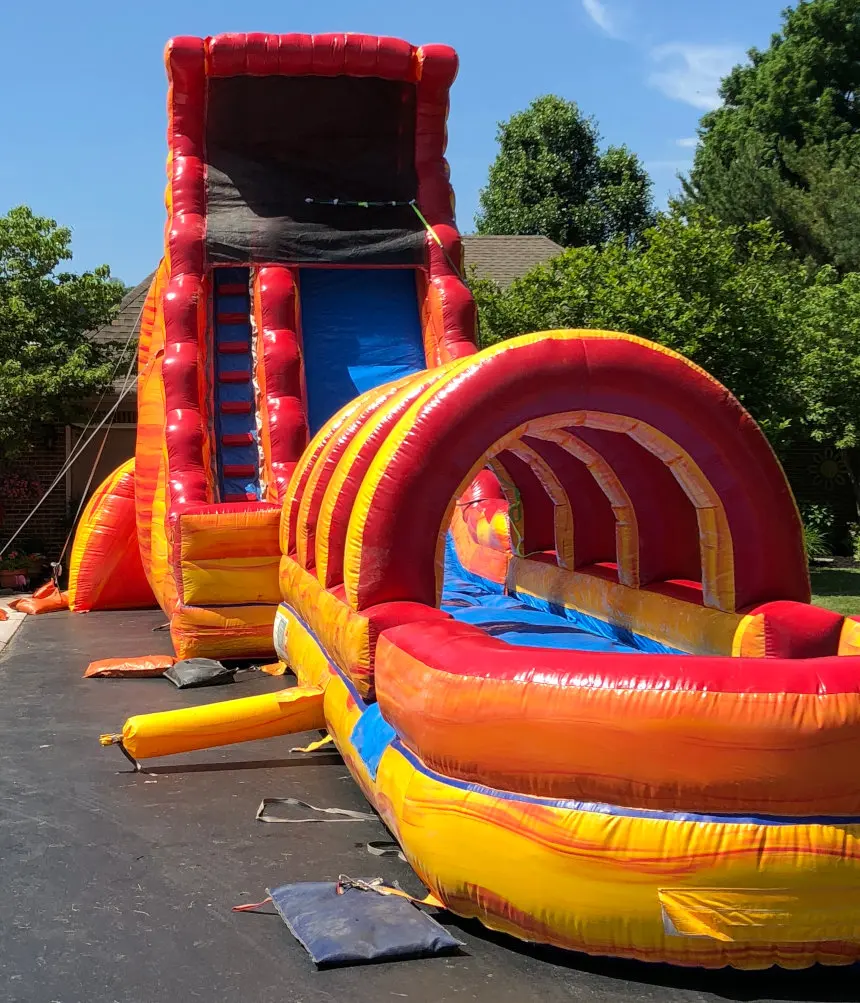 Custom Waterslide Heavy 15ft 20ft 30ft Toboganes  Inflatable Water Slide Slides The City For Rental