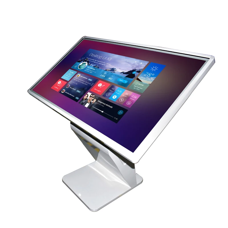 55 inch lcd/led indoor advertising board android computer interactive touch screen kiosk monitor digital signage and display