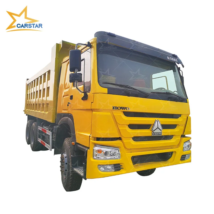 China 351 - 450hp 10 wheeler small 6*4 used dump truck price second hand used isuzu dump truck