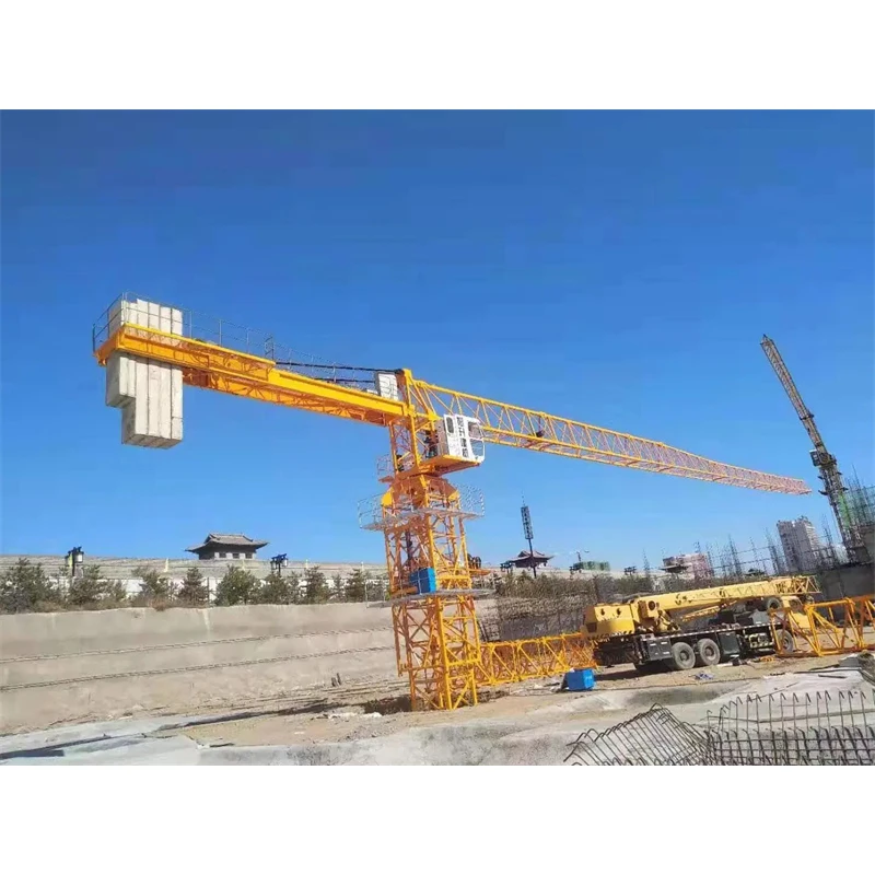 China 6 Ton Used Flat Top Tower Crane Manufacture Flat-Top Tower Crane
