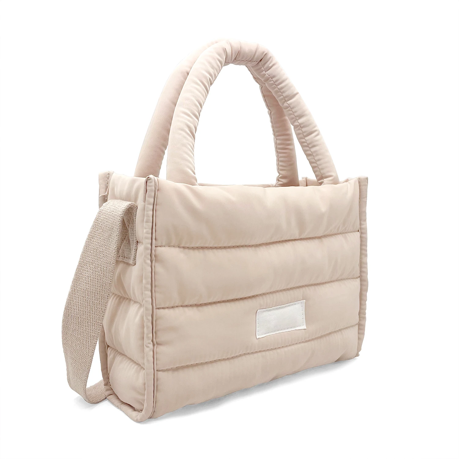 Luxury Handbags Fashion Fall Winter Lightweight Filling Quilted Puffer Tote Bag Puffy Quilted Weekender Tote Bags