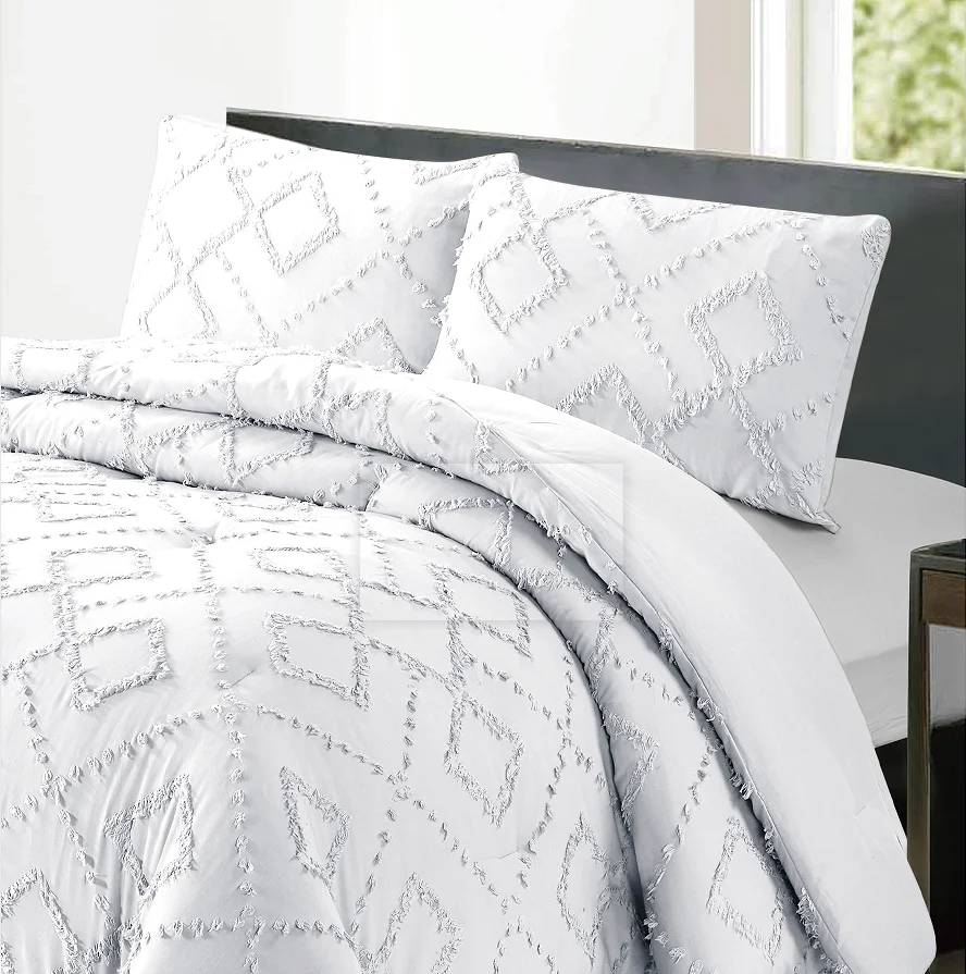 ALPHA TEXTILE High Quality queen size quilted comforter designer comforter bedding set luxury comforter cover gray