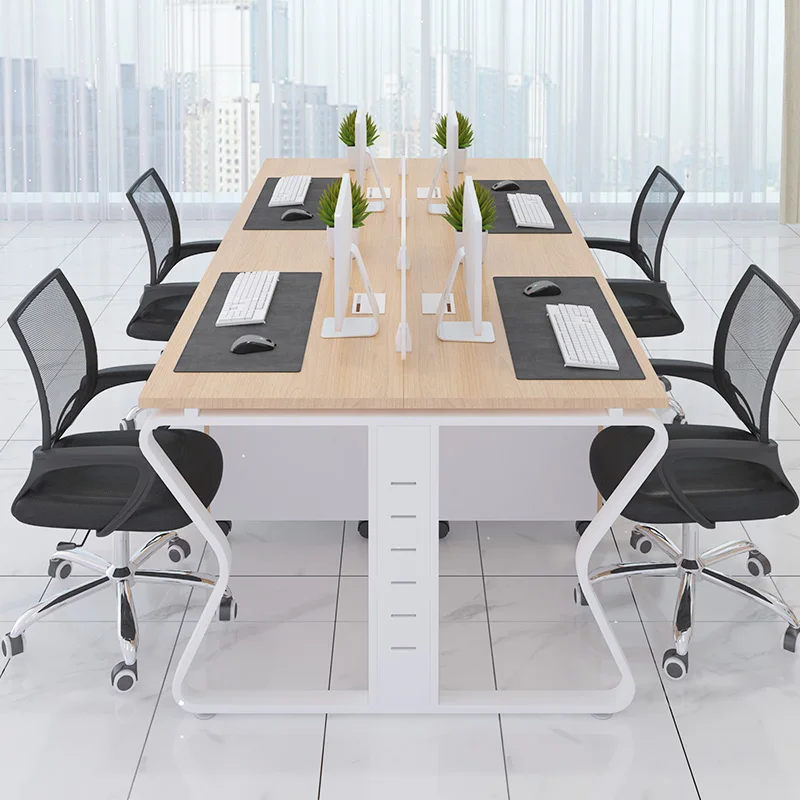 Chuangyue  China Manufacturer Present Representative Model System Station Employee Work Open Space Workstation Desk