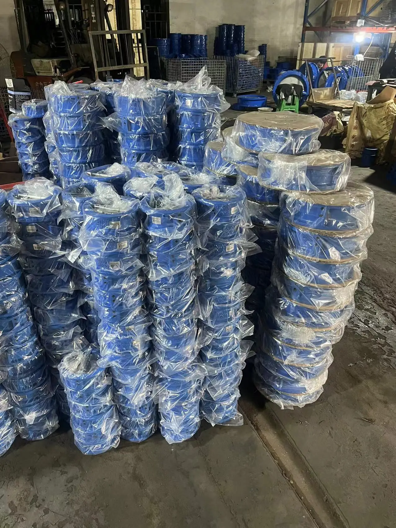 China supplier PN16 pressure GGG50 body SS304 disc wafer double disc check valve