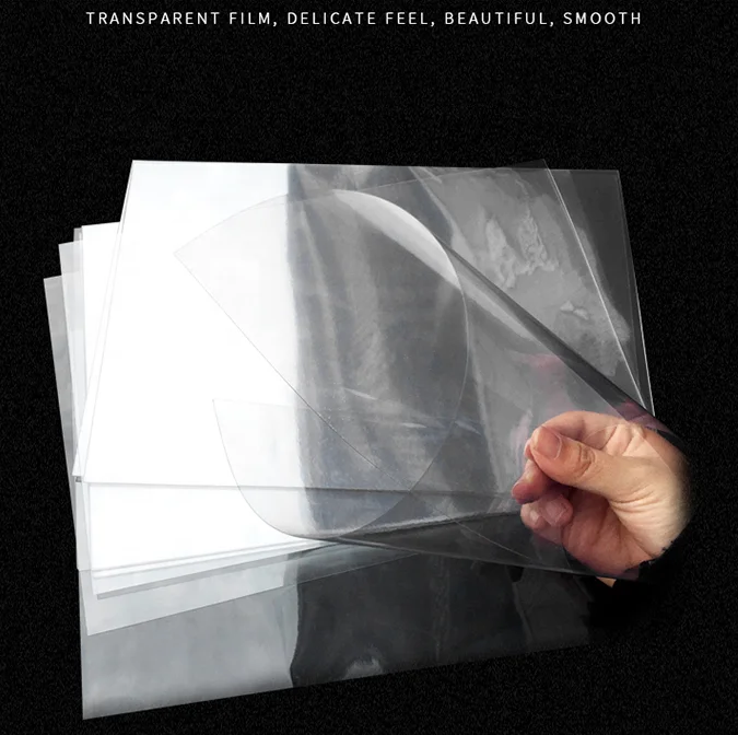 Прозрачная Пластиковая Обложка A4 170 микрон, Жесткая ПВХ пленка, лист для обвязочных крышек