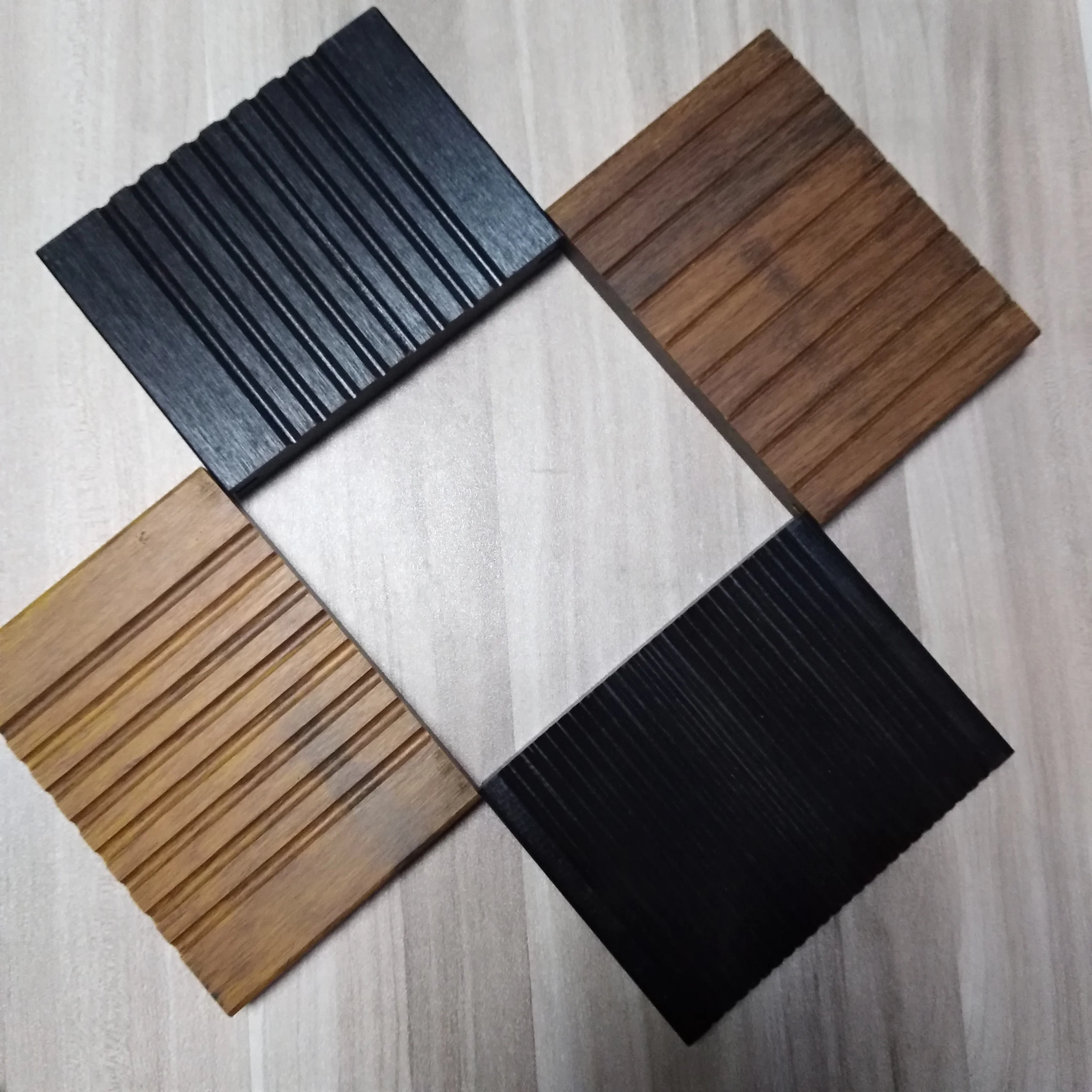 Exterior Carbonized Bamboo Flooring Outdoor Bamboo Decking