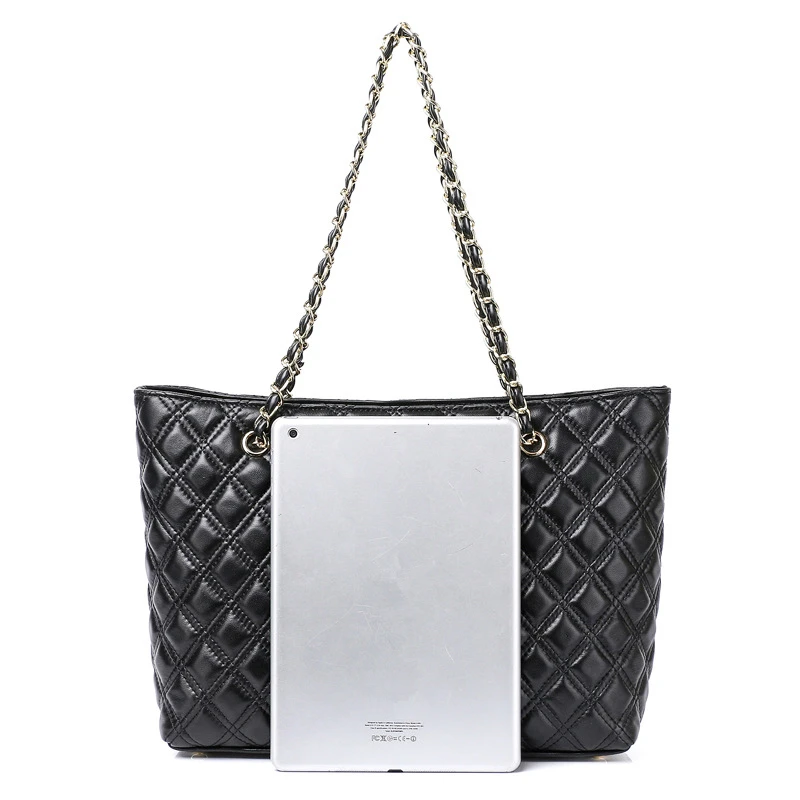 Luxury leather tote bags for women factory vintage bags dropshipping ladies-handbags