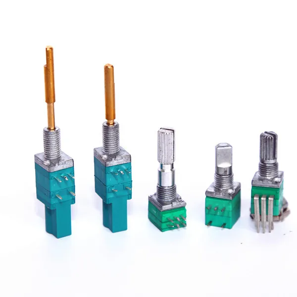 10K 20K 50K 100K 9mm rotary dual potentiometer