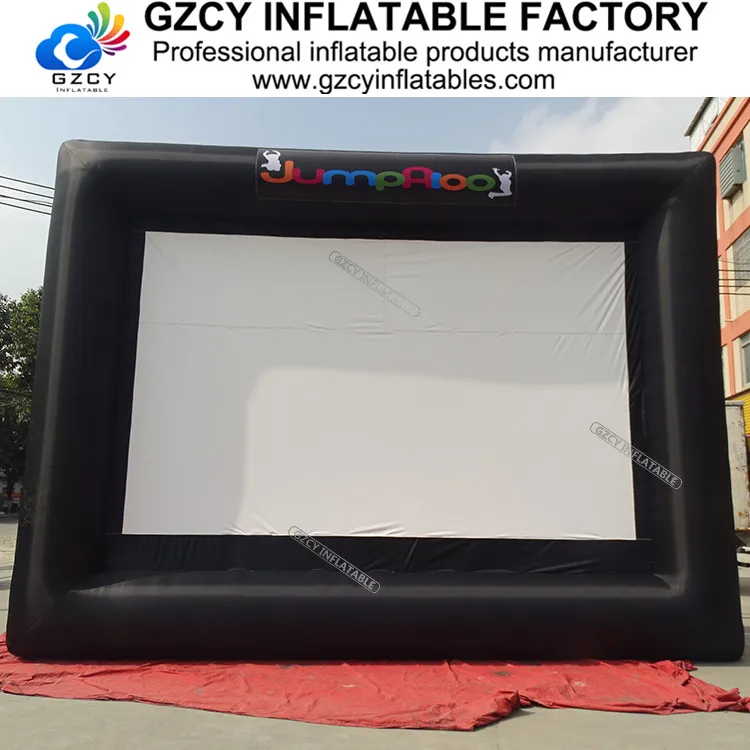 GZCY надувной завод оптовая продажа экран из ткани Оксфорд для кинопроектора