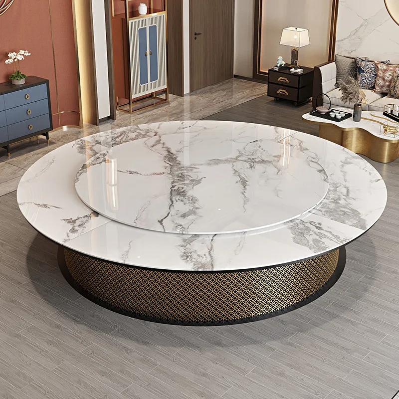 Factory-made Commercial Restaurant Fashion Hot Pot Round Table