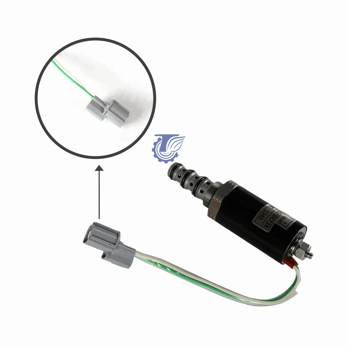 YN35V00005F1 KDRDE5K-20/G24D12A is suitable for Kobelco SK60 SK100L SK200-2 hydraulic solenoid valve