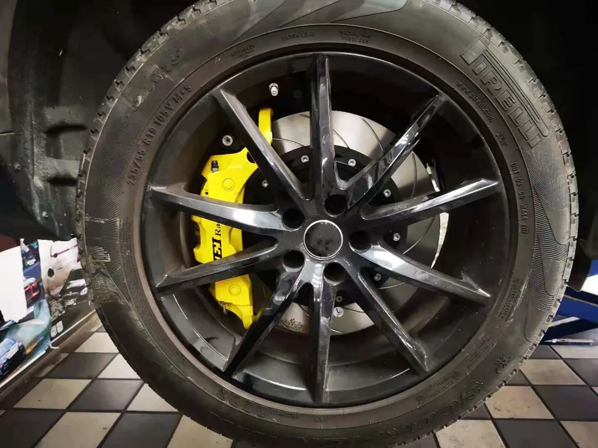  E-BRAKE 4 поршня 355 х маленького размера круглой формы с диаметром 32 мм большой комплект тормозов 6 для ALFA ROMEO guilia 2015-2019 19-дюймовых