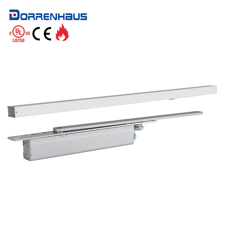 DORRENHAUS UL Listed D70A CE Adjustable Overhead Cam Action Door Closers For 100kgs Wooden And Metal Door