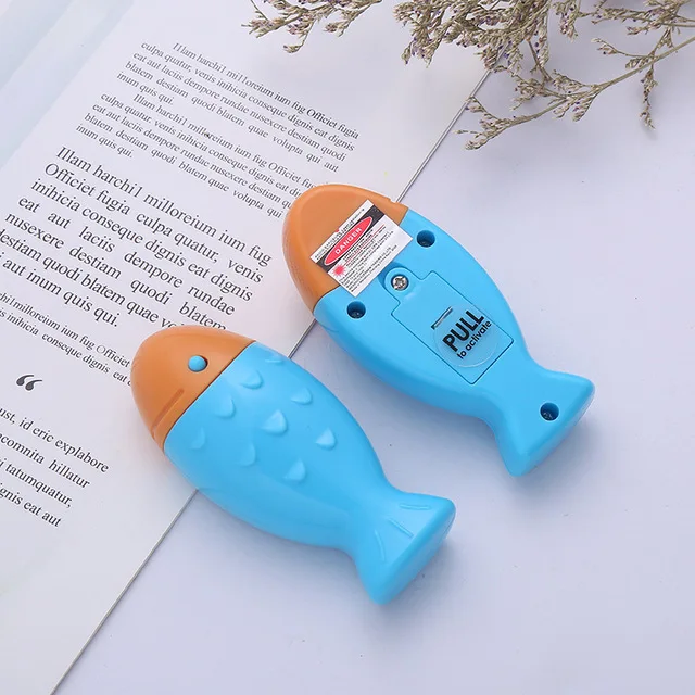  2021 электронная лазерная указка для рыбы игрушка кошек USB набор Лазерная
