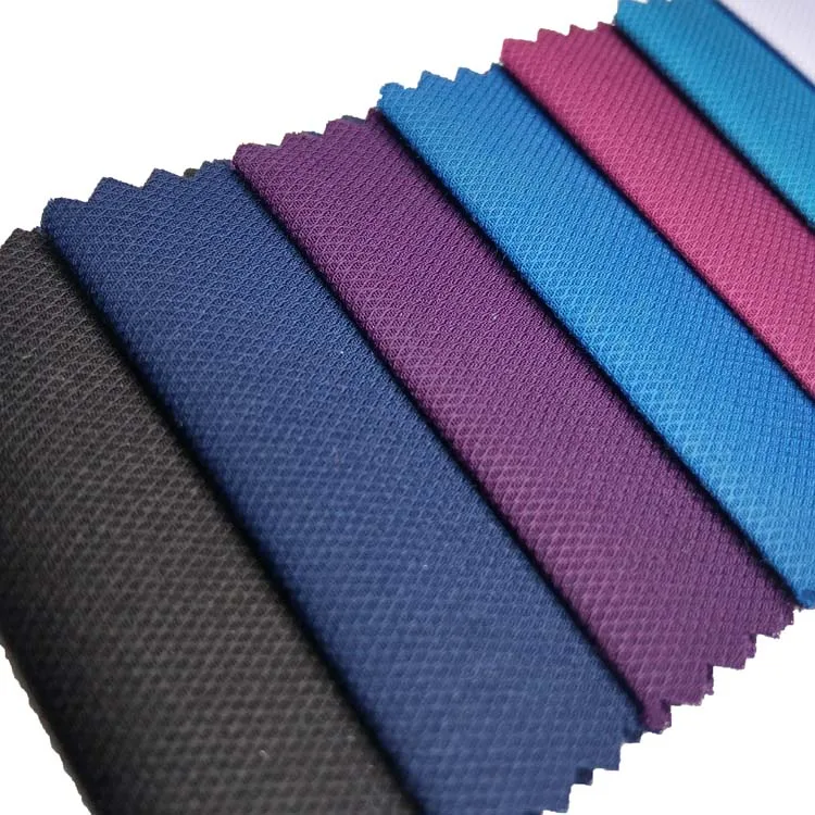 ready goods Colours woven silk bamboo polyester spandex blended gridding fabric