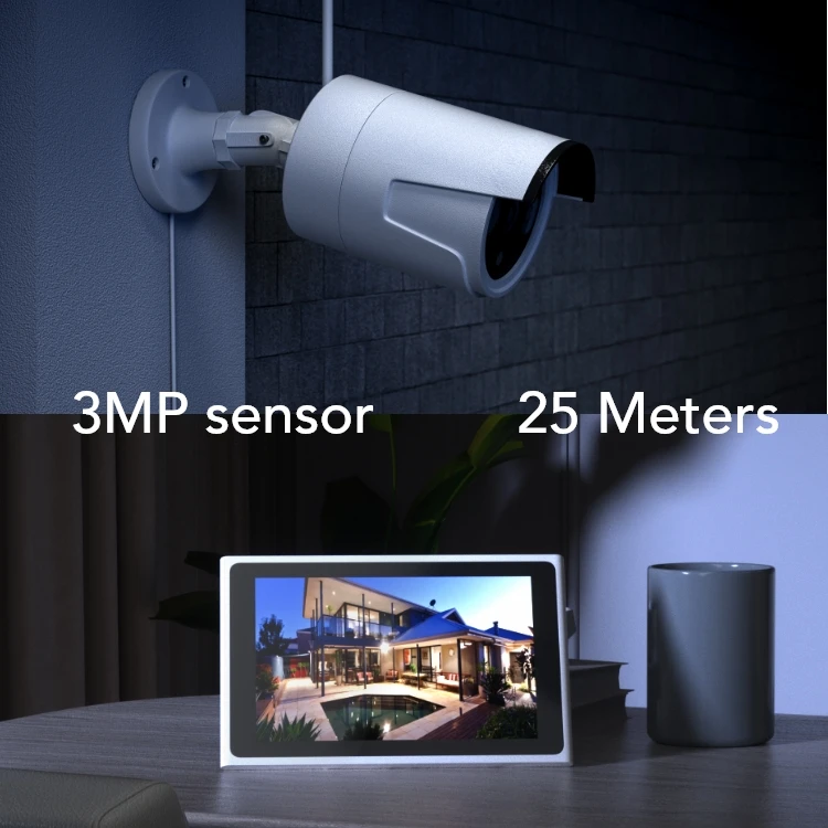 Home Easy Installation Wireless Camera Wi-Fi Nvr Kit Smart Surveillance Cameras Ip Nvr Systems