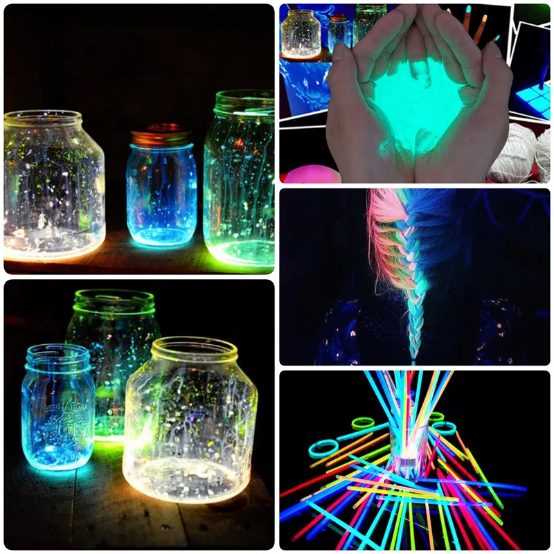 Hot Selling Red Phosphorous Powder Glow In The Dark Paint Powder Pigment