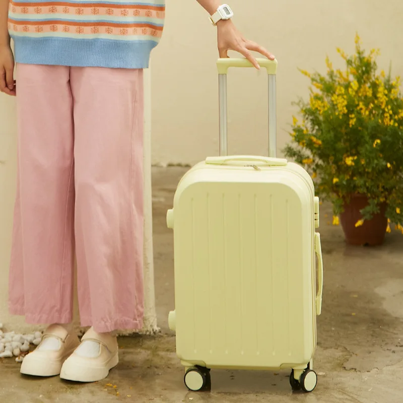 Travel Bags Luggage Set Trolley Suitcase 2pcs 18 20 IN Carry-on With Spinner Wheels Rolling Suitcase Luggage Organizer Set