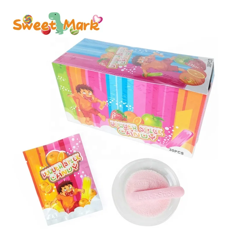Funny Food Snacks Milk Dried Cheese Bar with Sour Powder Candy