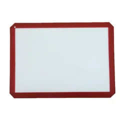 OEM цветной антипригарный силиконовый коврик для выпечки макарунов