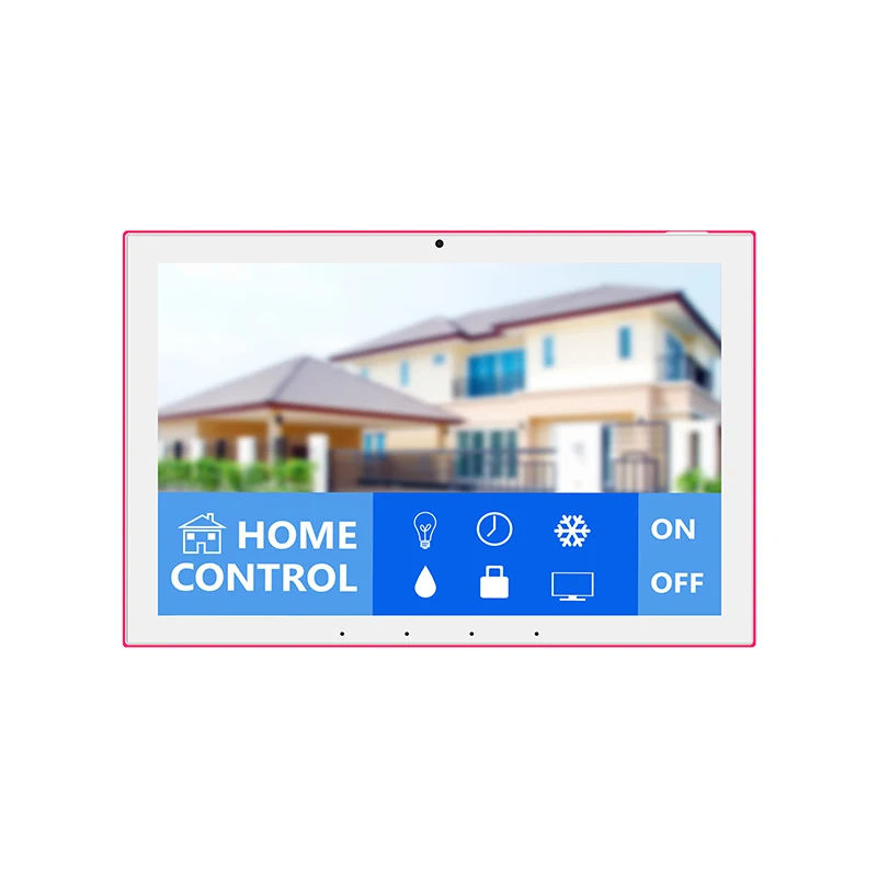 10.1inch smart home security control panel Android All In One led light RJ45 POE NFC Wall mount display tablet pc