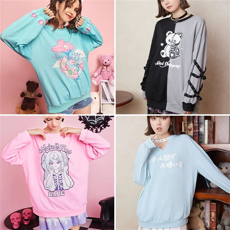 Women Bales Hoodie Sweat Shirt Stock Clothes Mixed Bulk-items Wholesale Clothing Stock