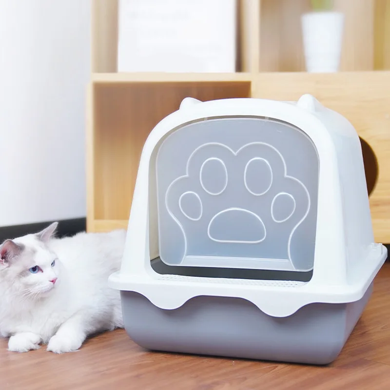 super large pet clean and grooming pet clean grooming self cleaning cat litter box